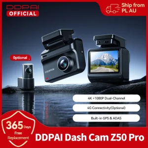 2025 New DDPAI Dash and Rear Cam